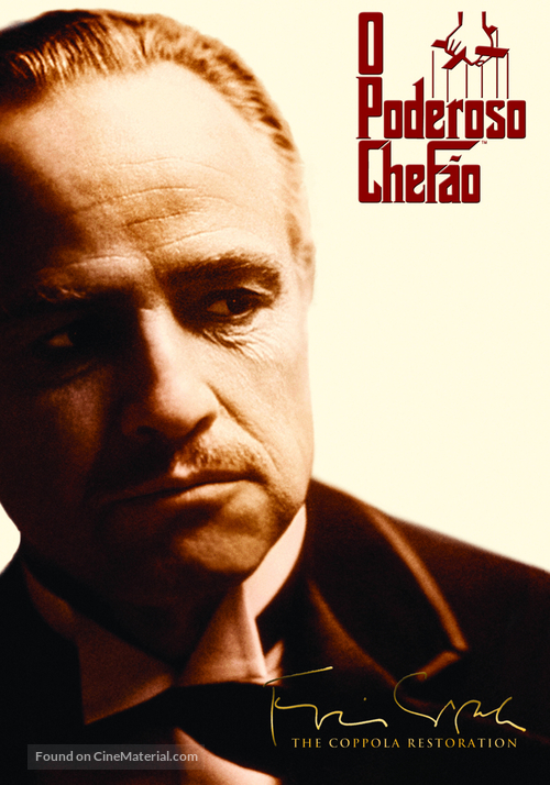 The Godfather - Brazilian DVD movie cover