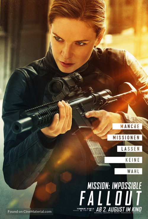 Mission: Impossible - Fallout - German Movie Poster