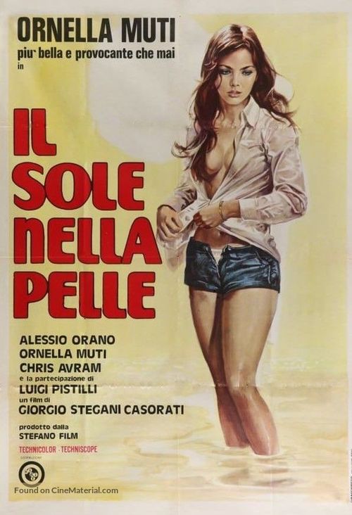 Il sole nella pelle - Italian Movie Poster