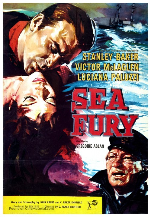 Sea Fury - British Movie Poster