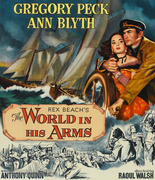 The World in His Arms - Blu-Ray movie cover