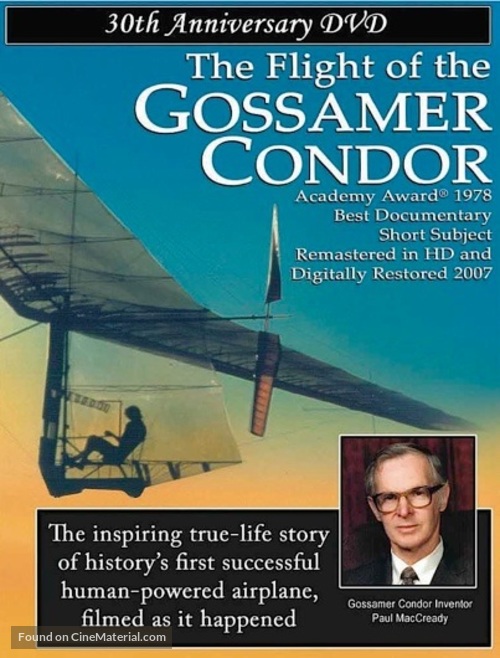 The Flight of the Gossamer Condor - DVD movie cover