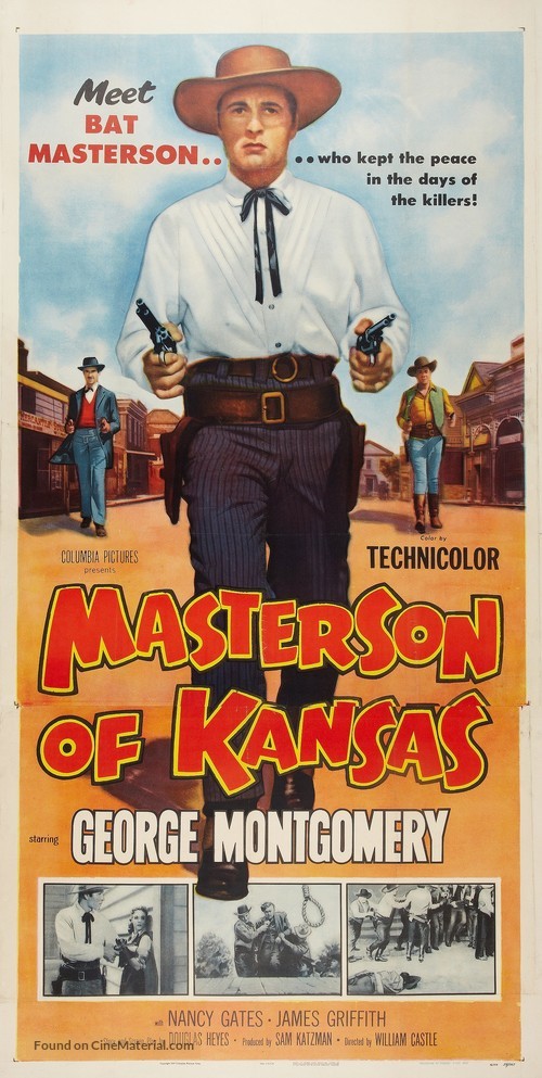 Masterson of Kansas - Movie Poster