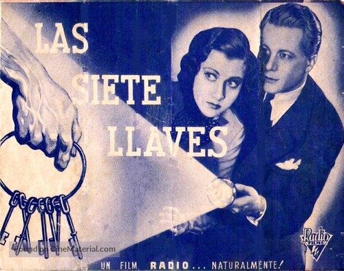 Seven Keys to Baldpate - Spanish Movie Poster
