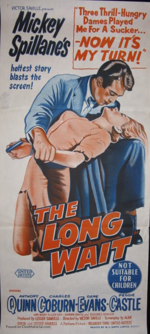 The Long Wait - Australian Movie Poster