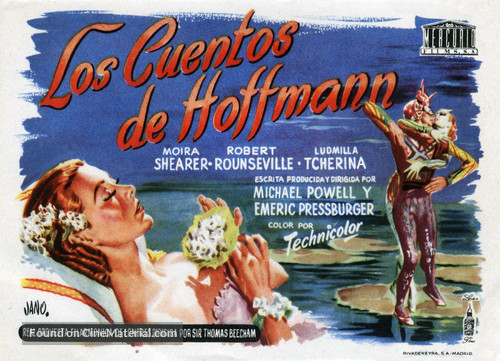 The Tales of Hoffmann - Spanish Movie Poster