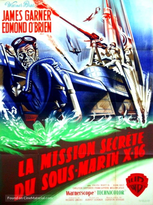 Up Periscope - French Movie Poster