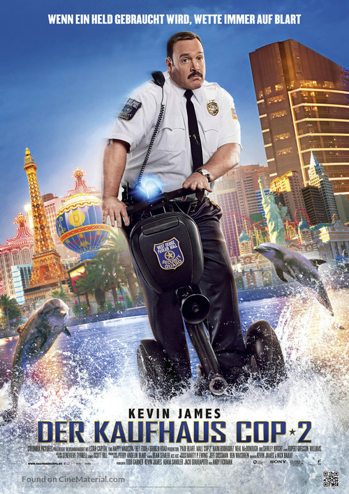 Paul Blart: Mall Cop 2 - German Movie Poster