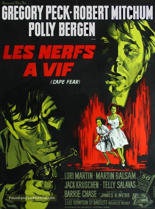 Cape Fear - French Movie Poster