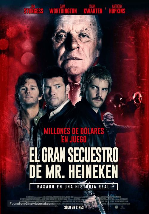 Kidnapping Mr. Heineken - Argentinian Movie Poster