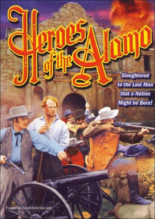 Heroes of the Alamo - DVD movie cover