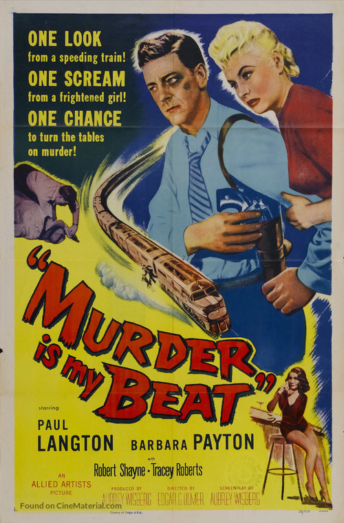 Murder Is My Beat - Movie Poster