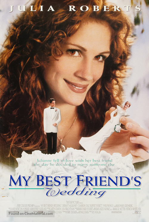 My Best Friend&#039;s Wedding - Movie Poster
