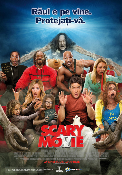 Scary Movie 5 - Romanian Movie Poster