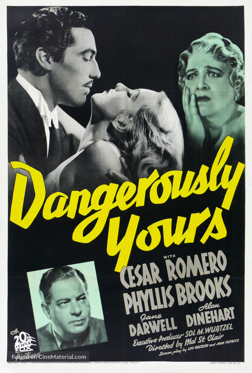 Dangerously Yours - Movie Poster