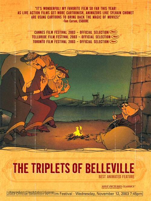 Les triplettes de Belleville - Movie Poster