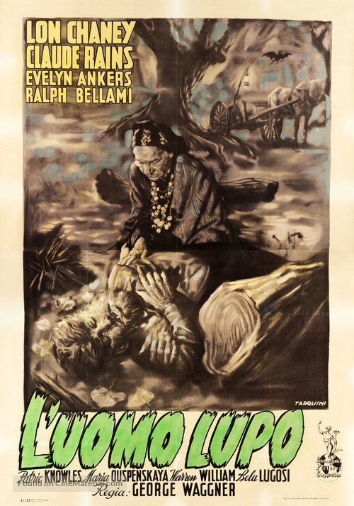The Wolf Man - Italian Movie Poster