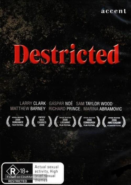 Destricted - Australian DVD movie cover