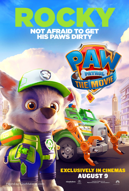 Paw Patrol: The Movie - British Movie Poster