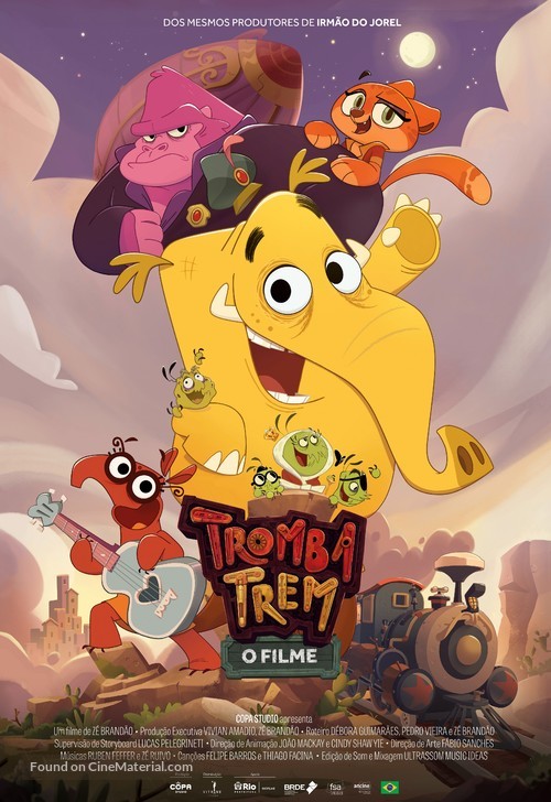Tromba Trem: O Filme - Brazilian Movie Poster