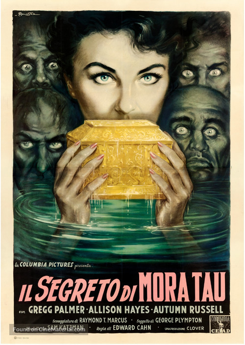 Zombies of Mora Tau - Italian Movie Poster