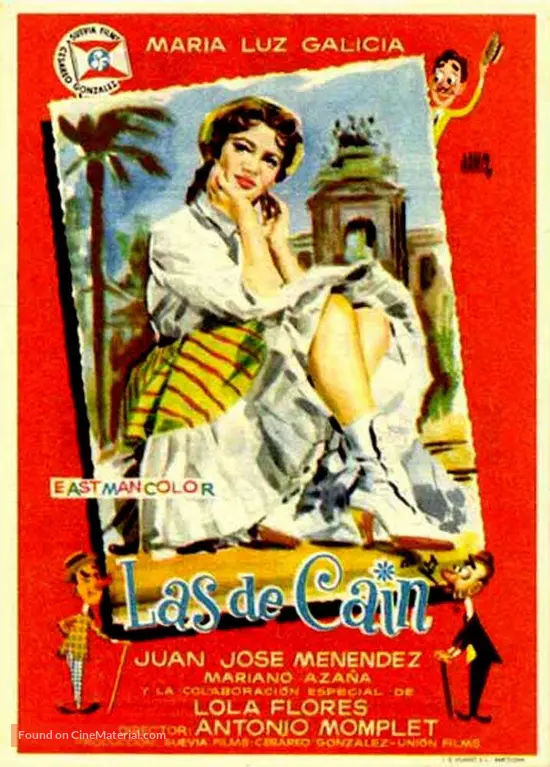 Las de Ca&iacute;n - Spanish Movie Poster