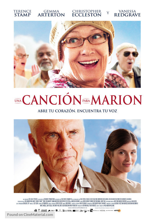 Song for Marion - Spanish Movie Poster