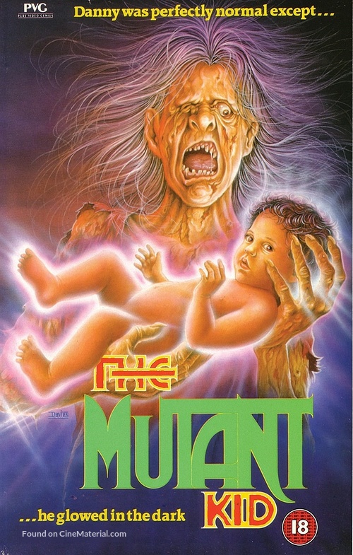 Plutonium Baby - British VHS movie cover