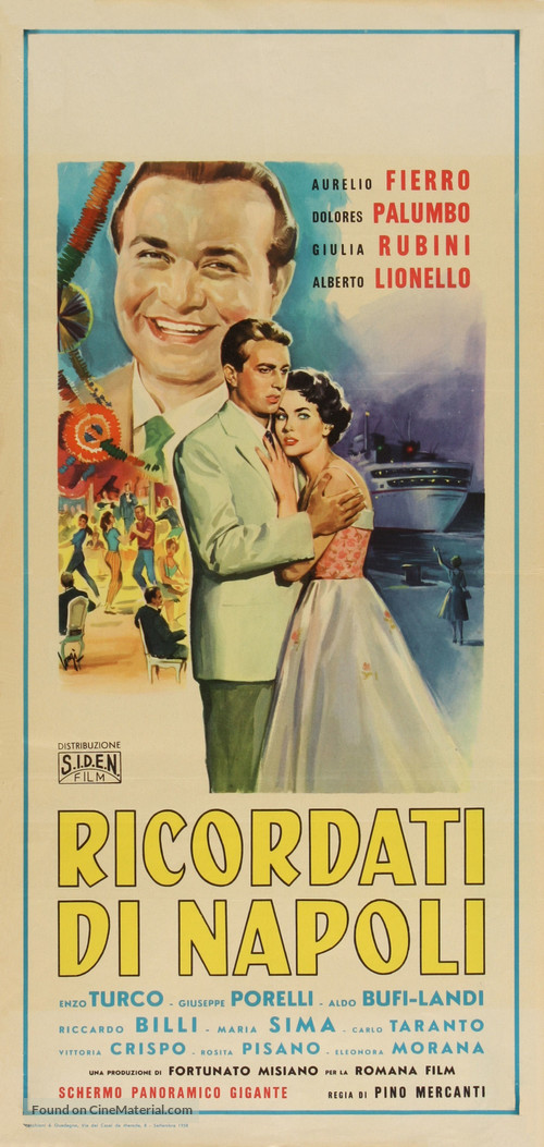Ricordati di Napoli - Italian Movie Poster