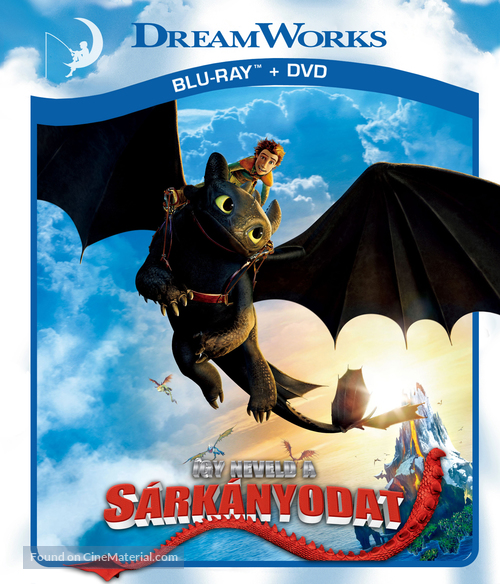 How to Train Your Dragon - Hungarian Blu-Ray movie cover