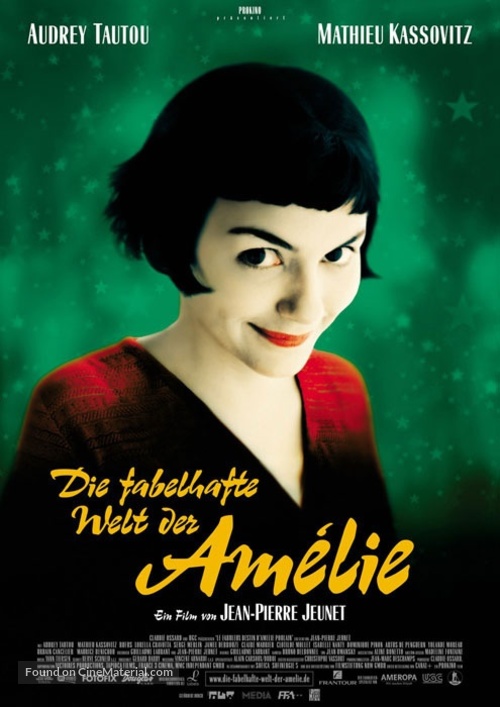 Le fabuleux destin d&#039;Am&eacute;lie Poulain - German Movie Poster