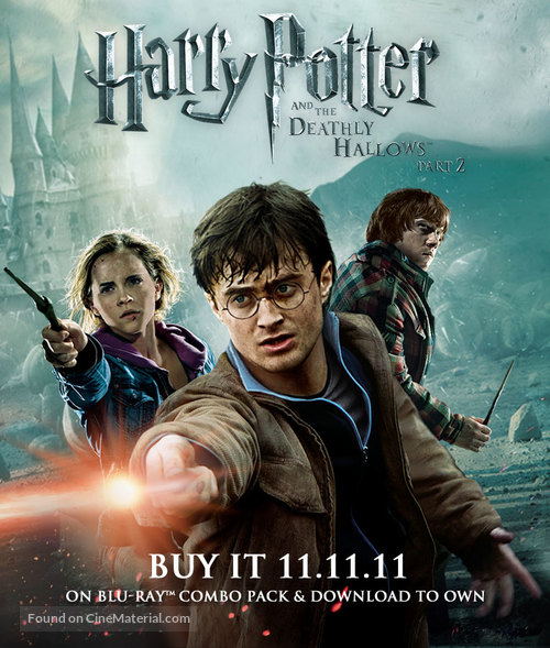 Harry Potter and the Deathly Hallows - Part 2 - Video release movie poster