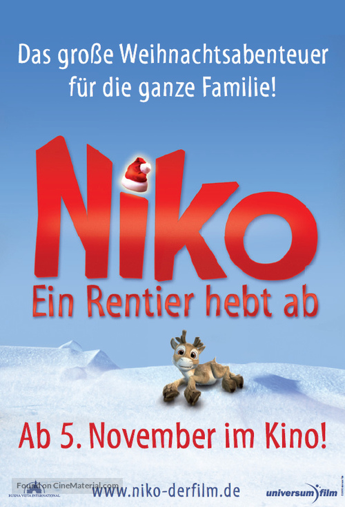 Niko - Lent&auml;j&auml;n poika - German Movie Poster