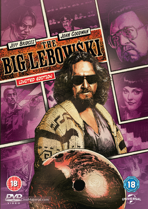 The Big Lebowski - British DVD movie cover