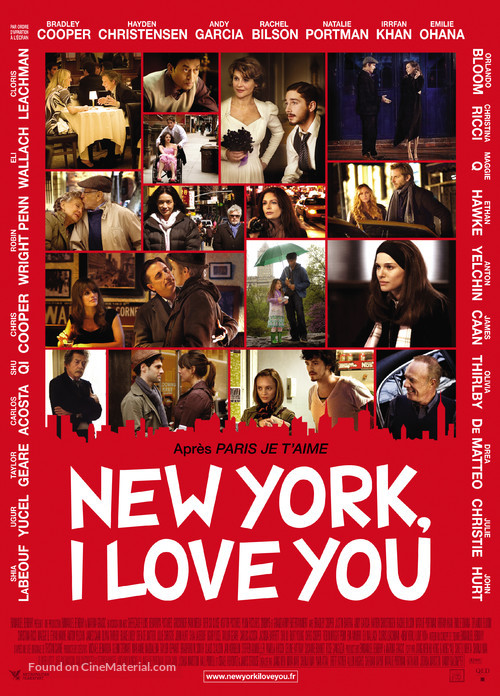 New York, I Love You - French Movie Poster
