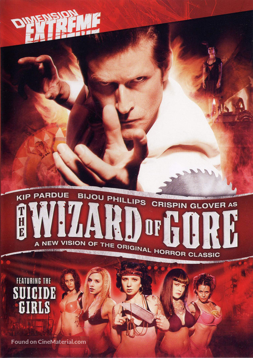 The Wizard of Gore - DVD movie cover