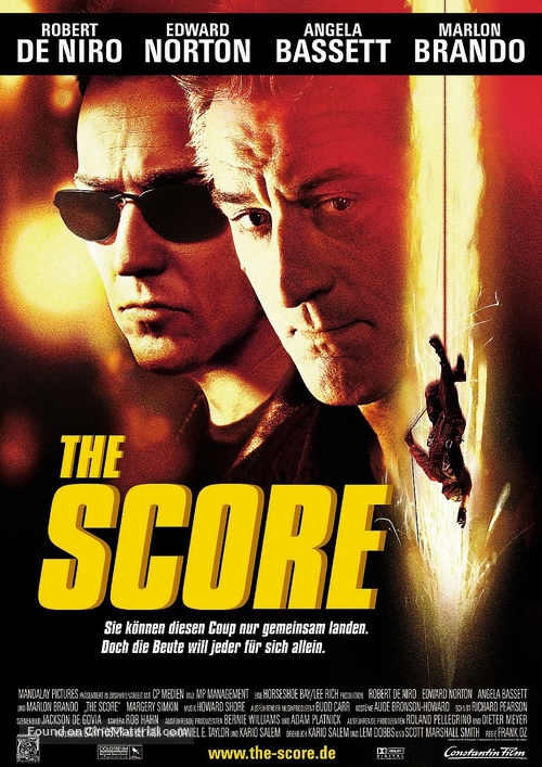 The Score - German Movie Poster