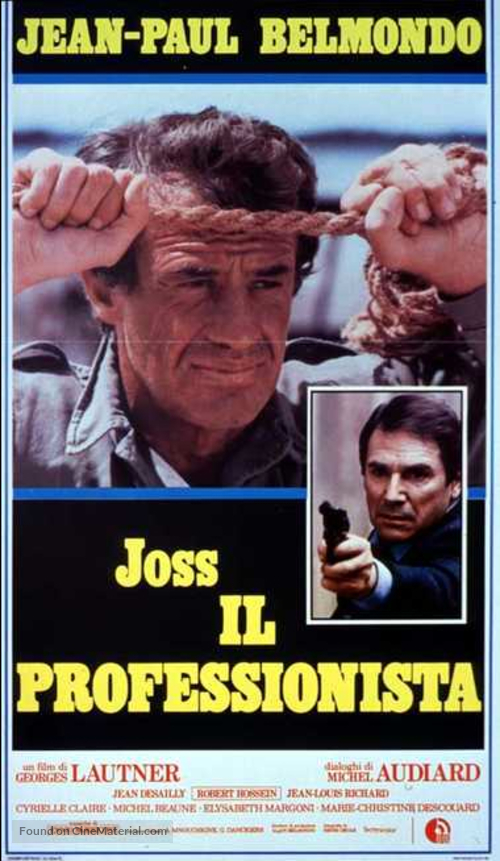 Le professionnel - Italian Movie Poster
