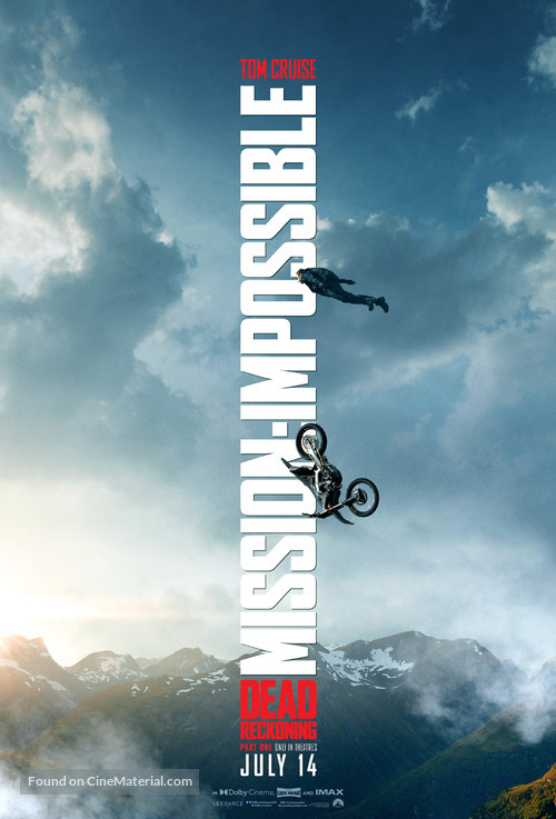 Mission: Impossible - Dead Reckoning Part One - Movie Poster