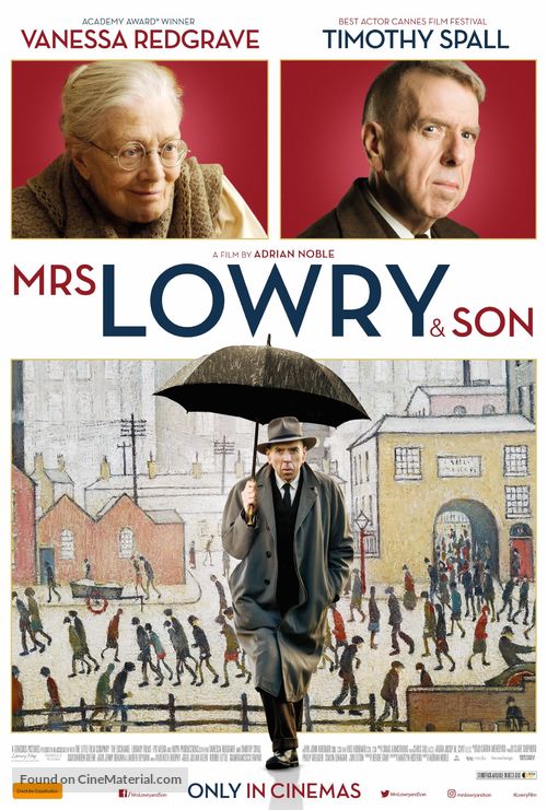 Mrs Lowry &amp; Son - Australian Movie Poster