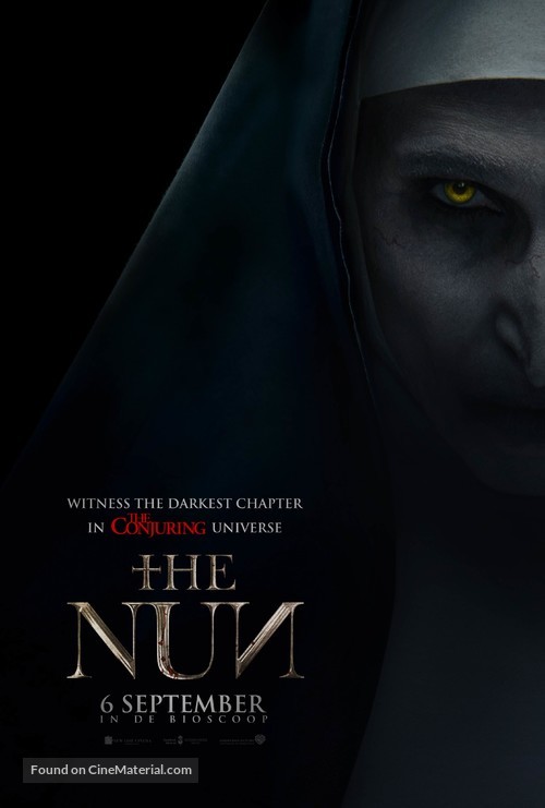 The Nun - Dutch Movie Poster