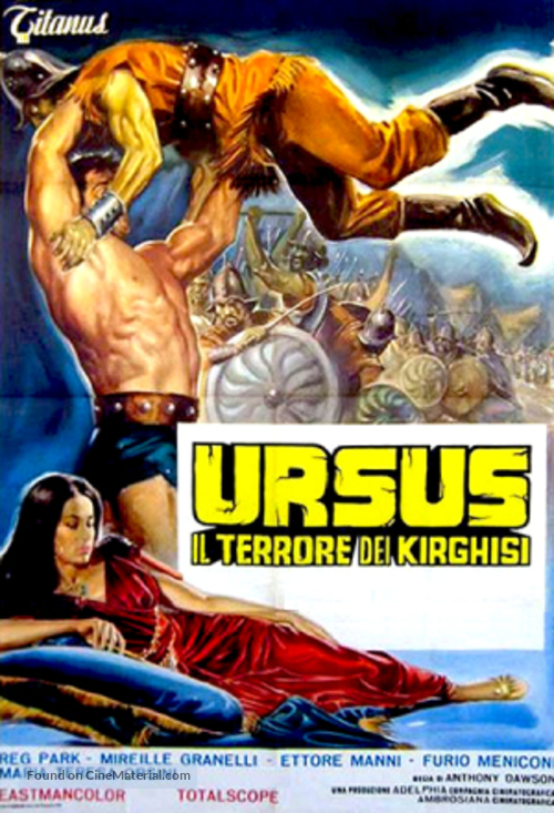 Ursus, il terrore dei kirghisi - Italian Movie Poster