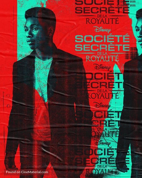 Secret Society of Second Born Royals - French Movie Poster