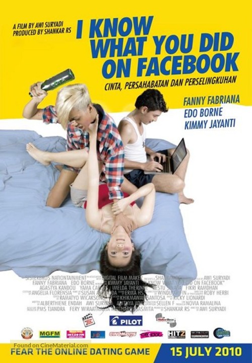 I Know What You Did on Facebook - Indonesian Movie Poster
