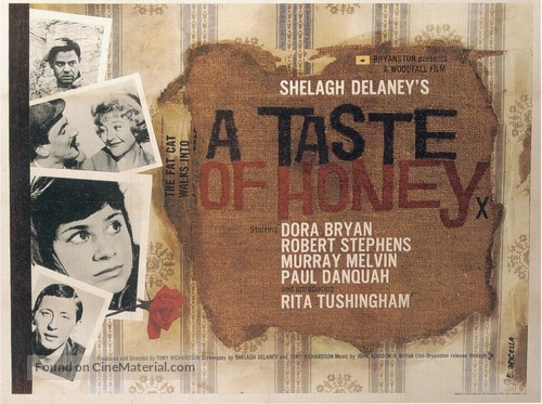 A Taste of Honey - British Movie Poster