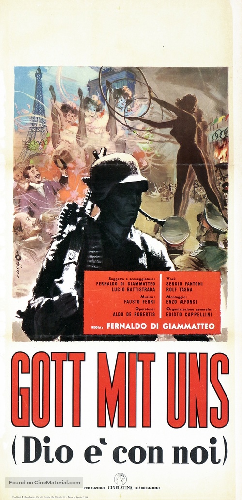 Dio &egrave; con noi - Italian Movie Poster