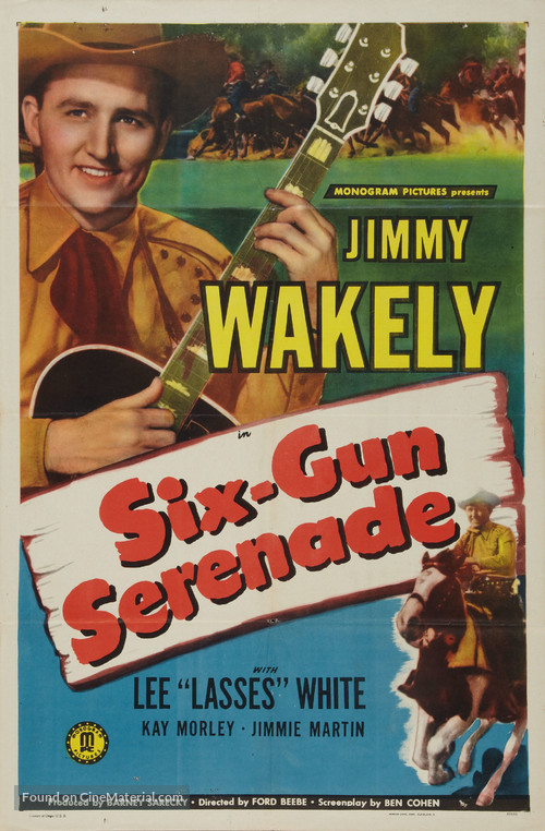 Six-Gun Serenade - Movie Poster