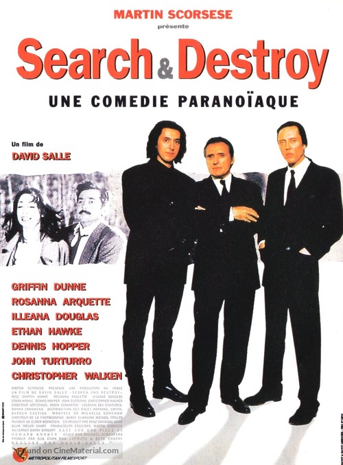 Search and Destroy - French Movie Poster