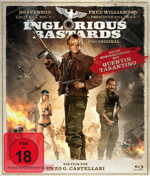 Quel maledetto treno blindato - German Blu-Ray movie cover