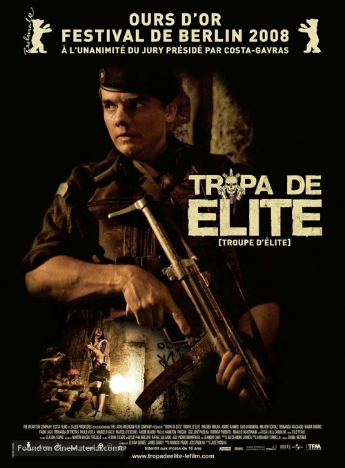 Tropa de Elite - French Movie Poster